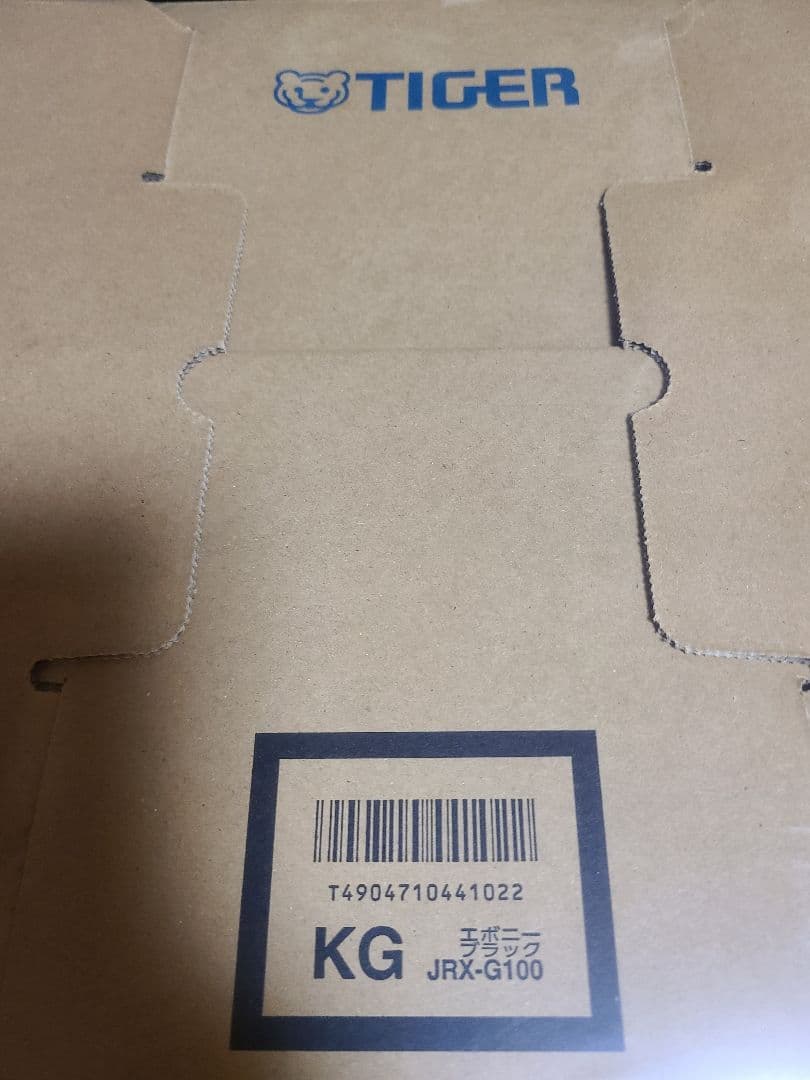 新品未開封品 JRX-G100KG（黒）Tiger(タイガー) 炊飯器