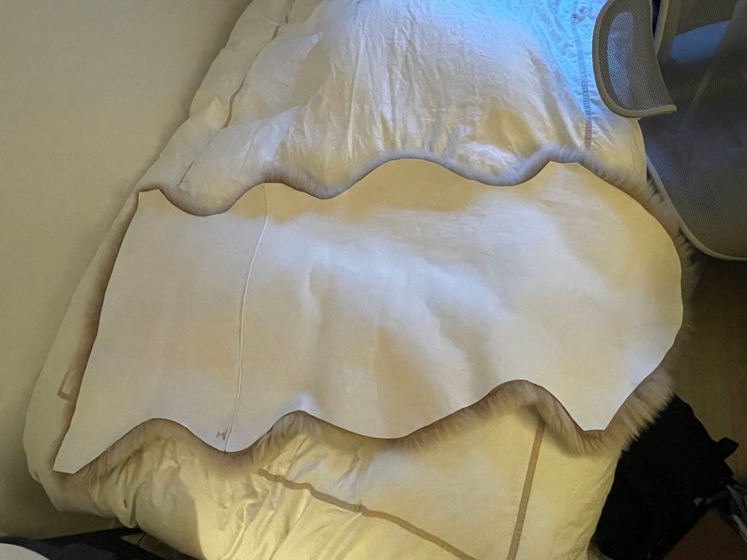 ロンハーマン別注 ムートンラグ ライトブラウン