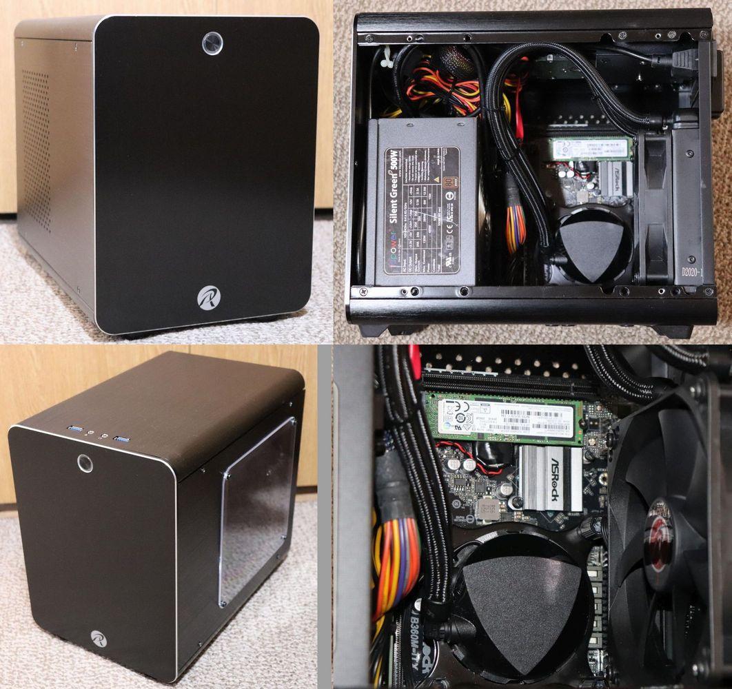 i7-8086K ミニITXケース 簡易水冷 win11 office2024