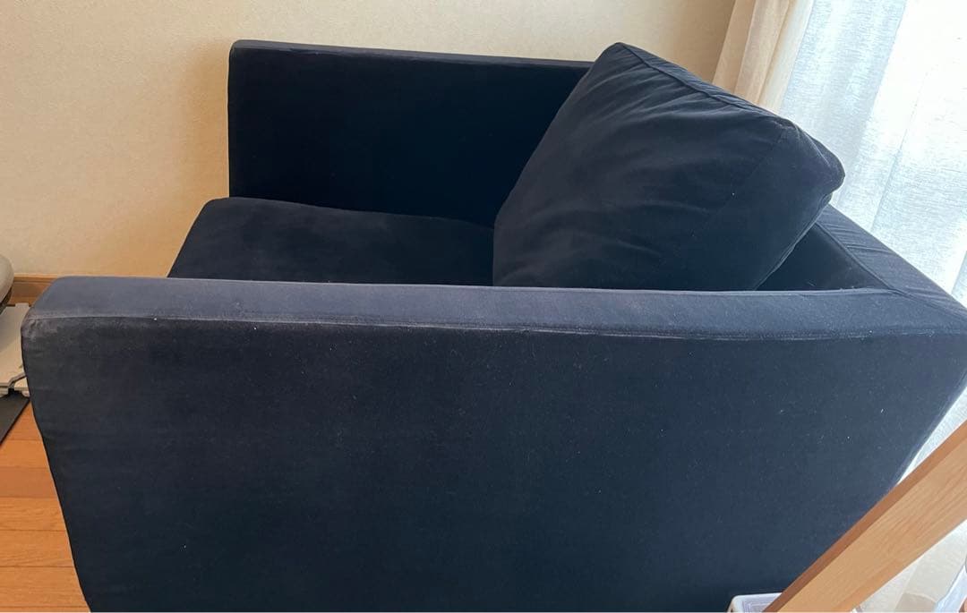 【送料込み】【匿名配送】IKEA ストックホルム　1人　ソファ（大きめ）