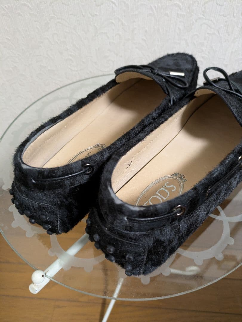 MOMOTOD'S ハラコ　ドライビングシューズ　8サイズ　美品