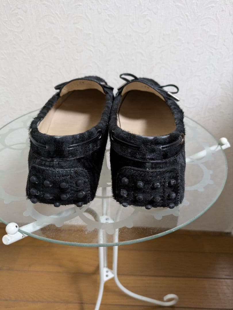 MOMOTOD'S ハラコ　ドライビングシューズ　8サイズ　美品