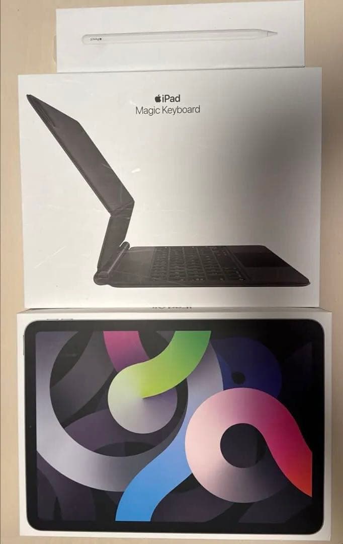 iPad本体 iPad Air + Magic keyboard +Apple Pencil