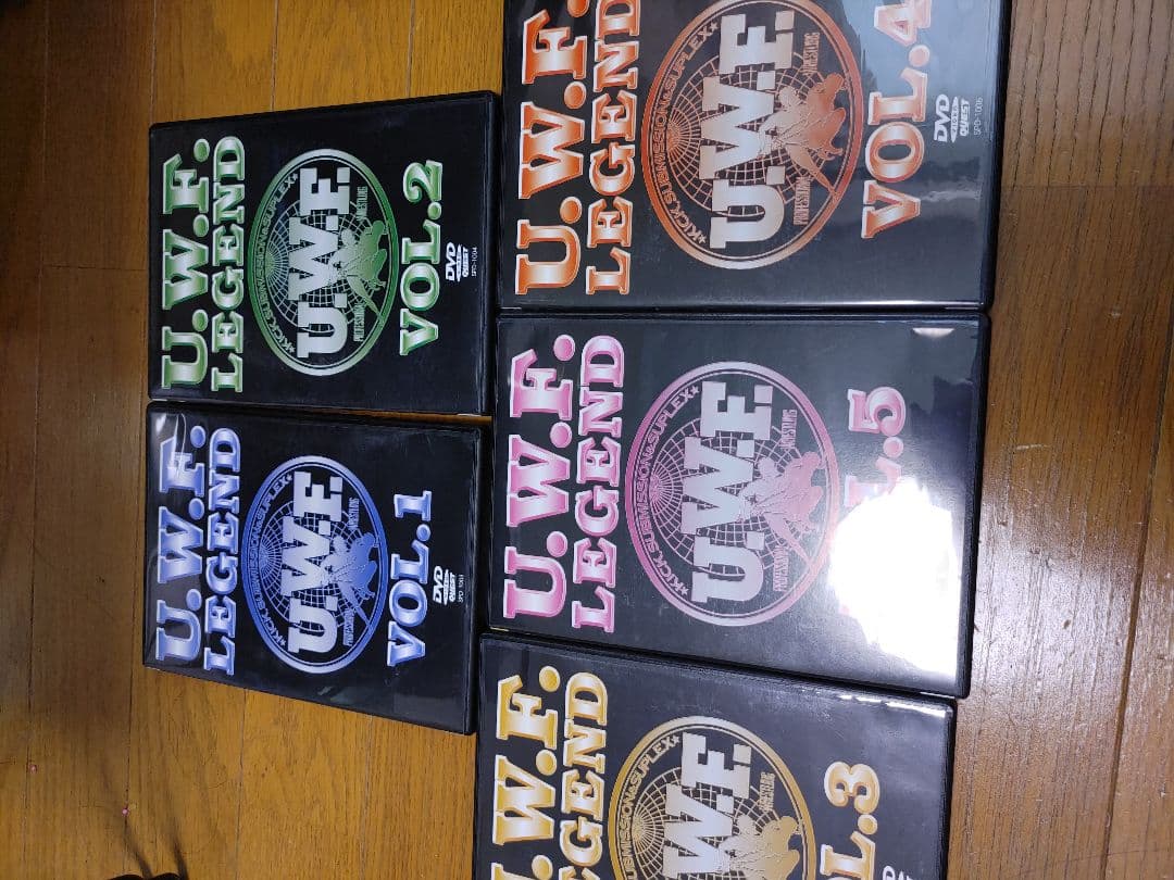 U.W.F.COMPLETE BOX stage.1〈5枚組〉