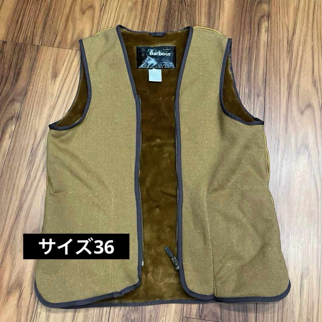 BARBOUR バブアー ビデイル　SL ベスト　　FURLINER 36