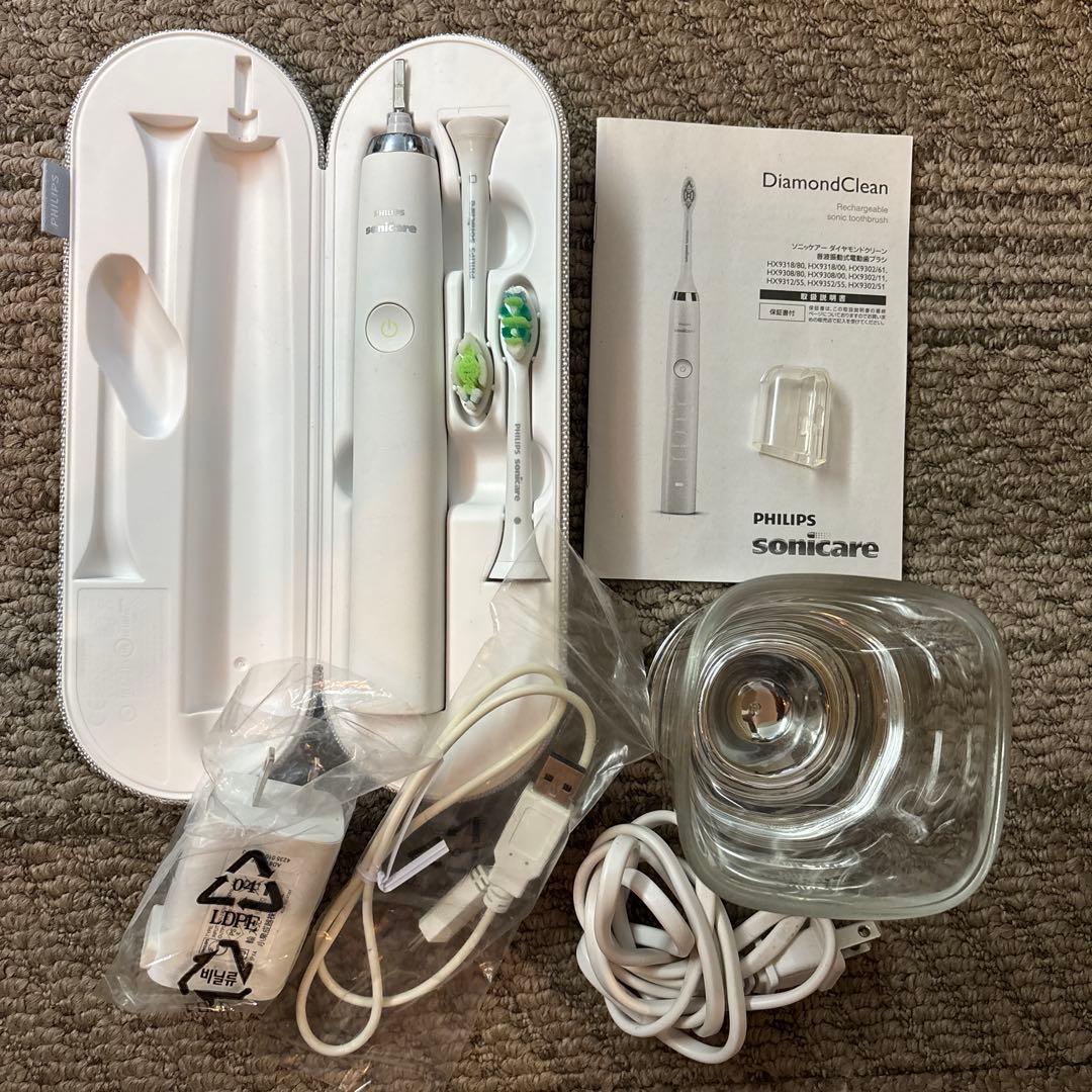 フィリップス電動歯ブラシ ソニッケアー ダイヤモンドクリーン HX9308/80