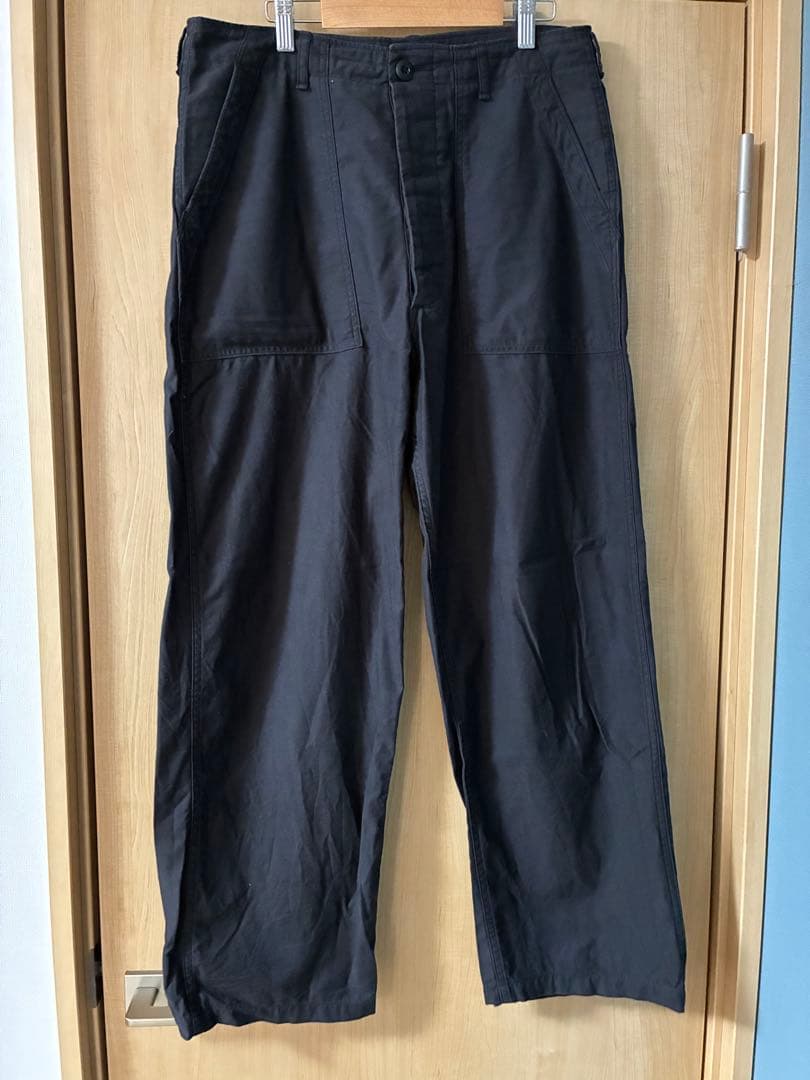 CIOTA ムラ糸バックサテン　ベイカーパンツ　サイズ:5