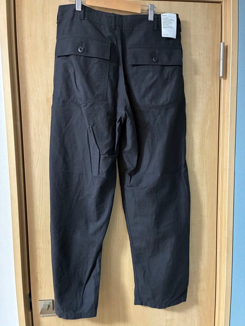 CIOTA ムラ糸バックサテン　ベイカーパンツ　サイズ:5