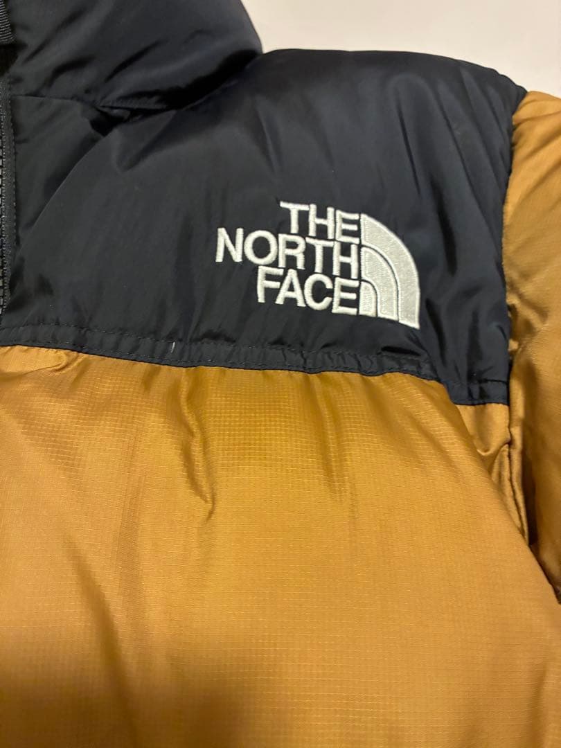 【美品】THE NORTH FACE ダウン　ヌプシ　ユーティリティブラウン