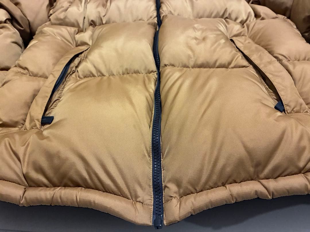 【美品】THE NORTH FACE ダウン　ヌプシ　ユーティリティブラウン