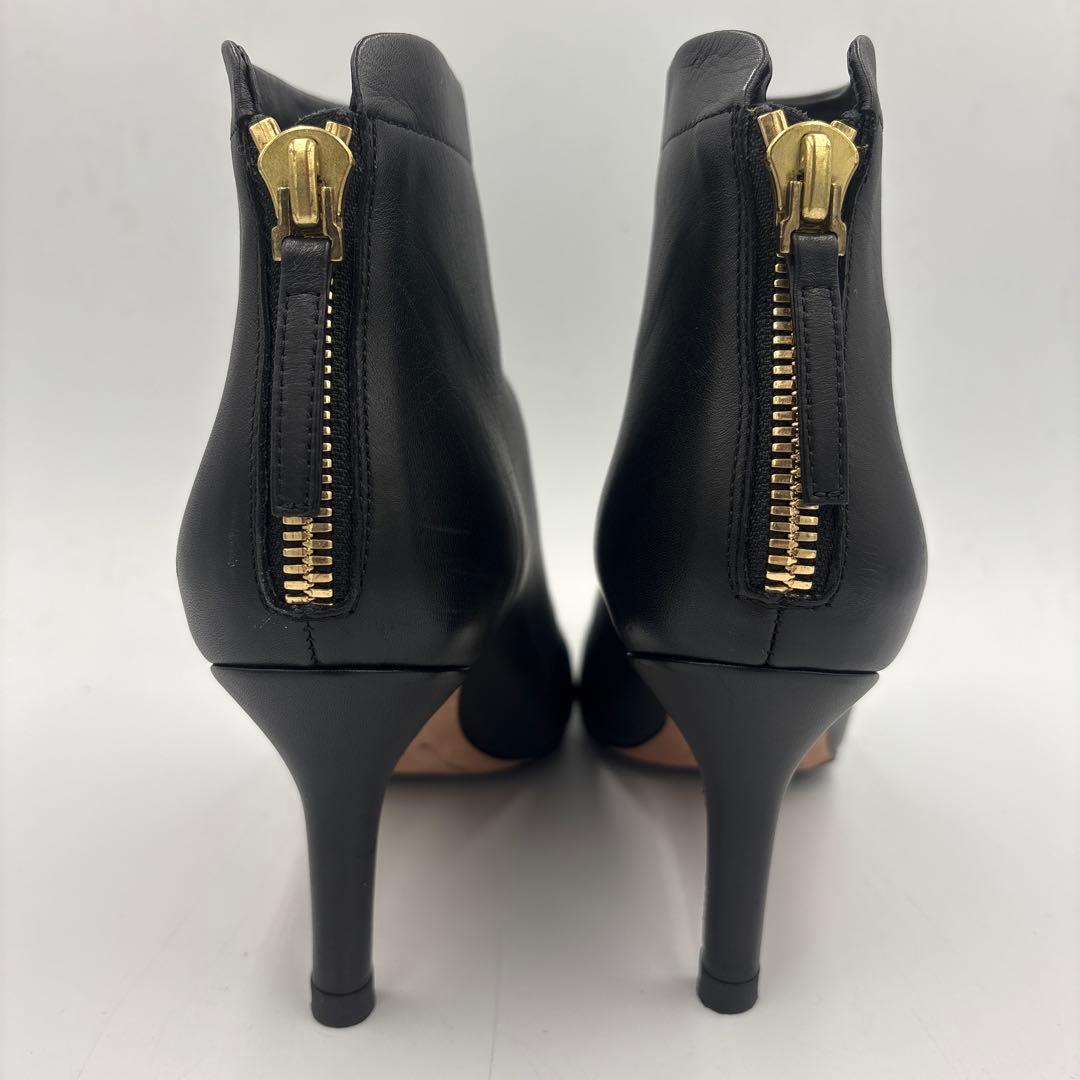 ✨美品✨ペリーコ TAXI バックジップ ショートブーツ【37】24cm 黒