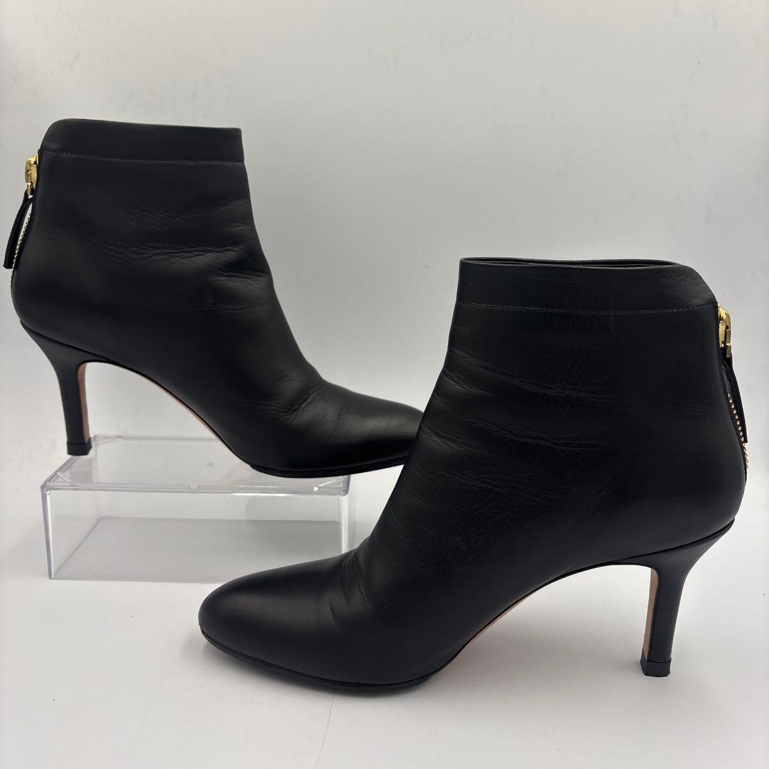 ✨美品✨ペリーコ TAXI バックジップ ショートブーツ【37】24cm 黒