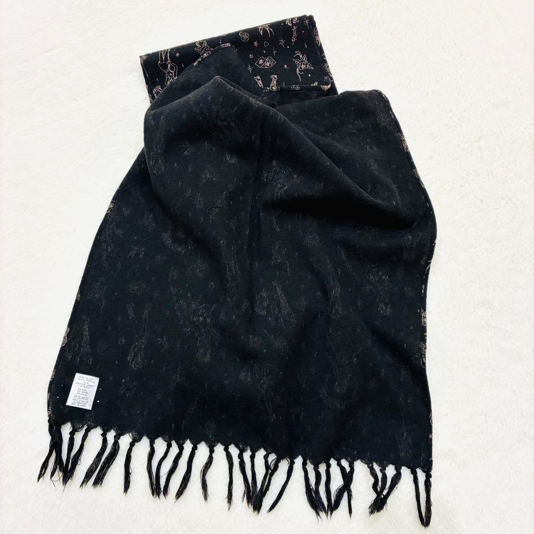 RUDE GALLERY ルードギャラリー ウール ストール マフラー 【希少】