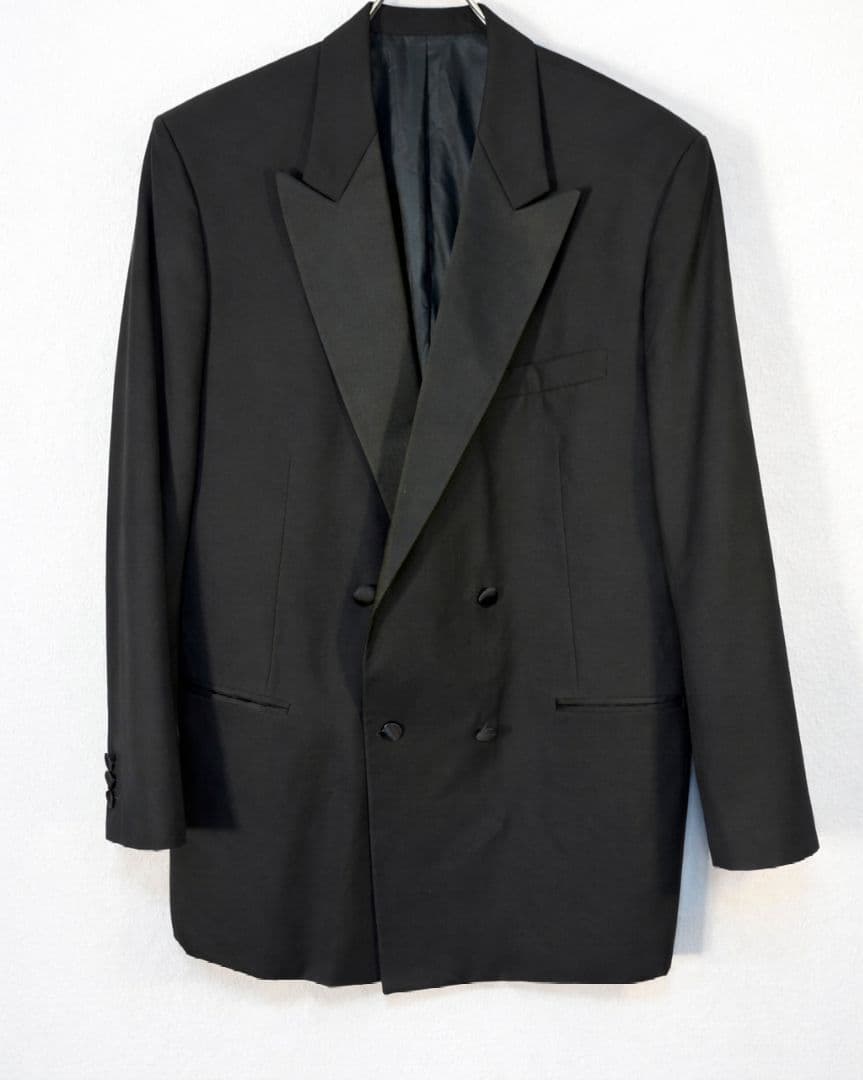 Yves Saint Laurent ブラック ダブルジャケット