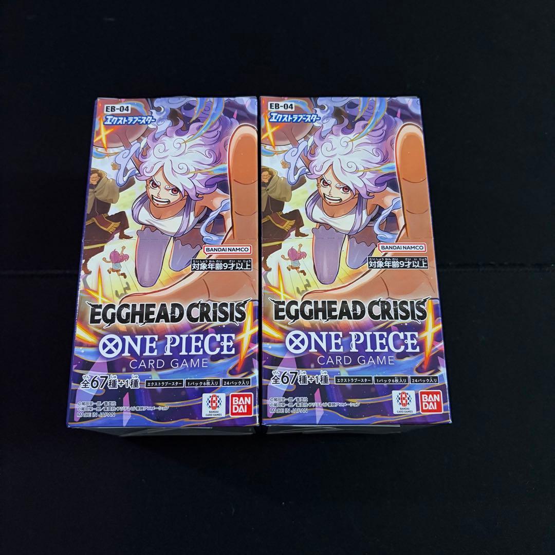 ワンピースカード EGGHEADCRISIS 2BOX テープカット EB-04