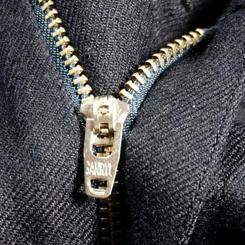 GANRYU ウールサルエルパンツ 濃紺