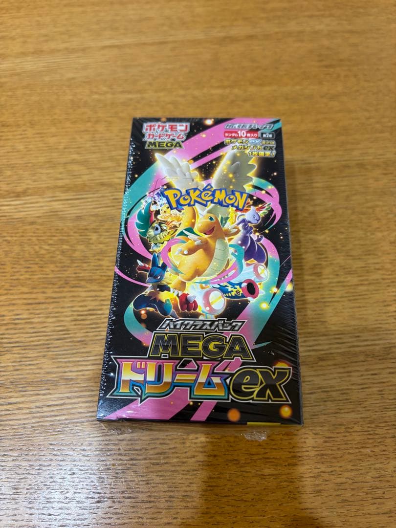 ポケモンカードゲーム MEGA ドリームex ボックス　　シュリンク付き未開封