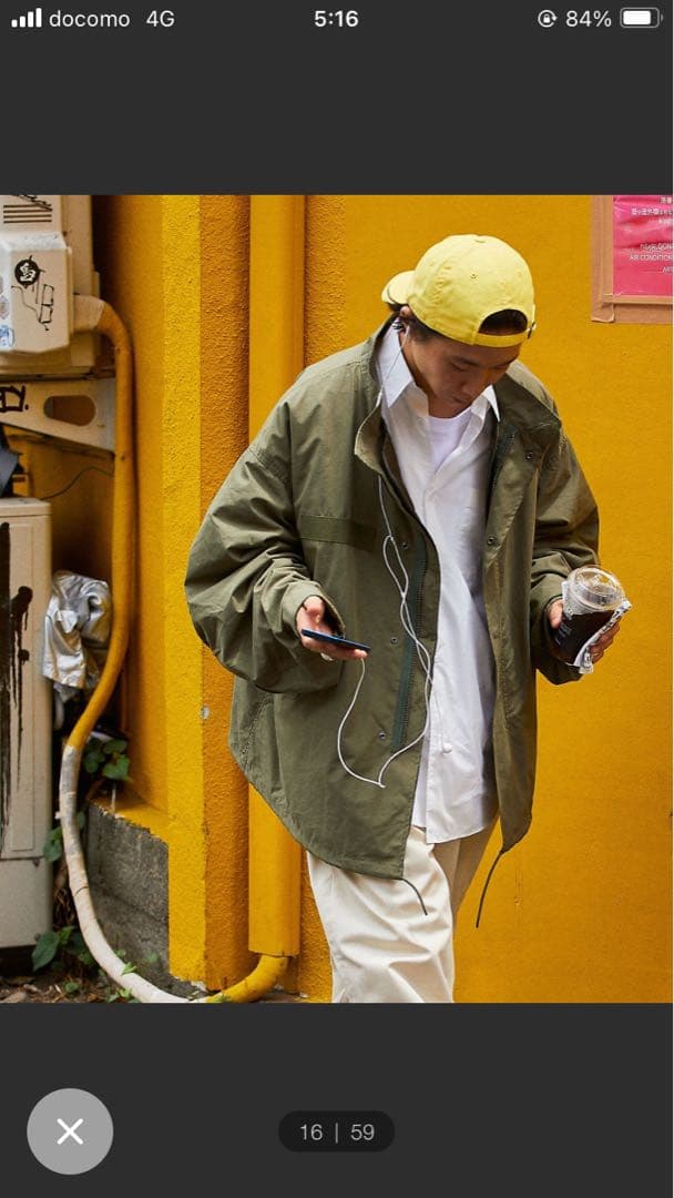 フリークスストア ショートモッズコート S