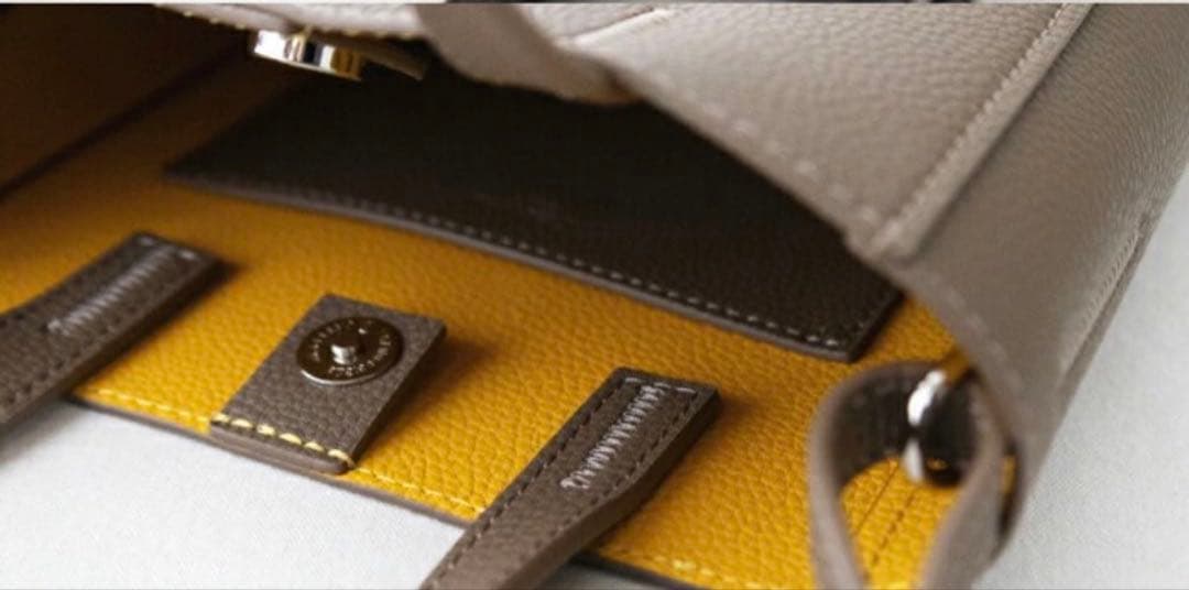 オーシバル ORCIVAL ダブルフェイスレザー2wayトートバッグ