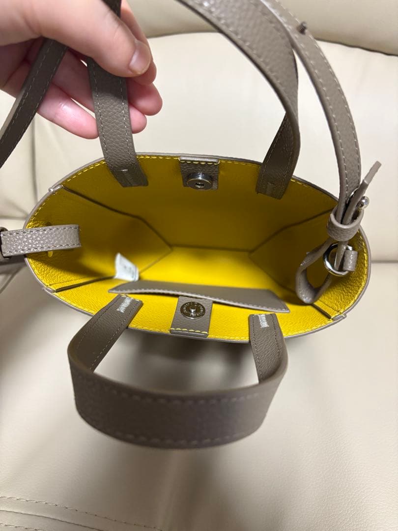 オーシバル ORCIVAL ダブルフェイスレザー2wayトートバッグ