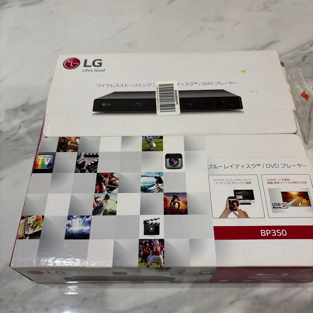 【新品未開封】LG ブルーレイプレーヤー BP350