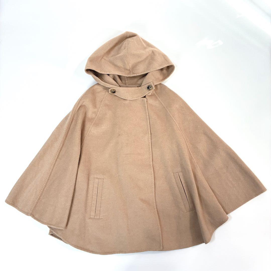 【美品】Ballsey アンゴラウールフーディポンチョ TOMORROWLAND