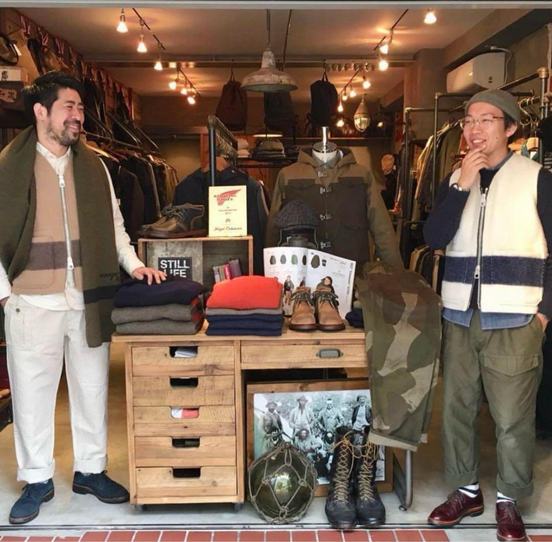 トップス ZIP OVER VEST NIGEL CABOURN 48