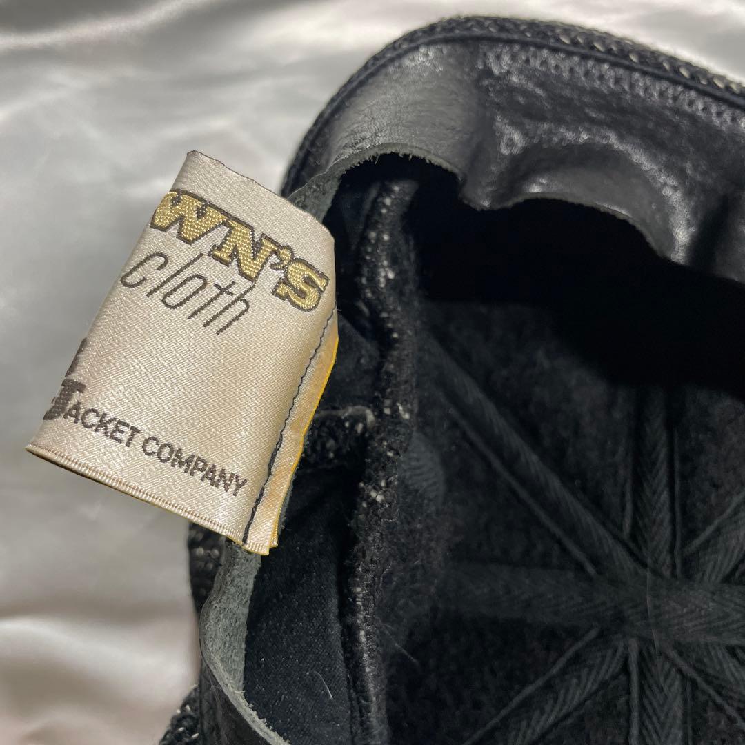 ブラウンズビーチ　ゴマシオ　ビーチクロス　キャスケット　レザー使用　内周約55