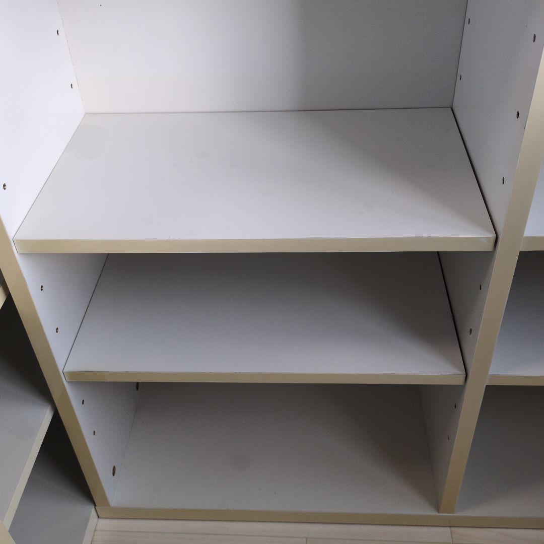 ホワイト L字型カウンターテーブル②のみ