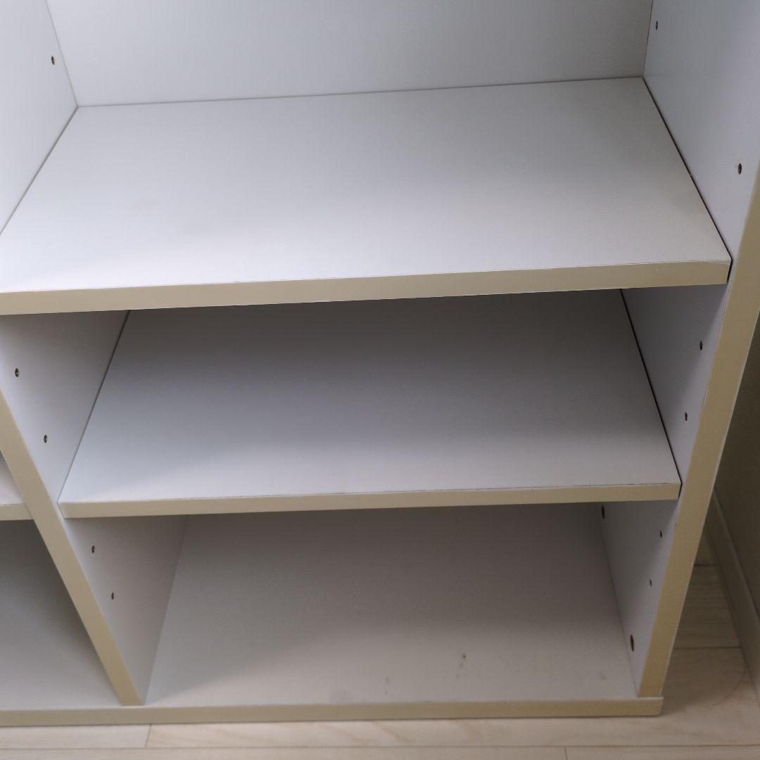 ホワイト L字型カウンターテーブル②のみ