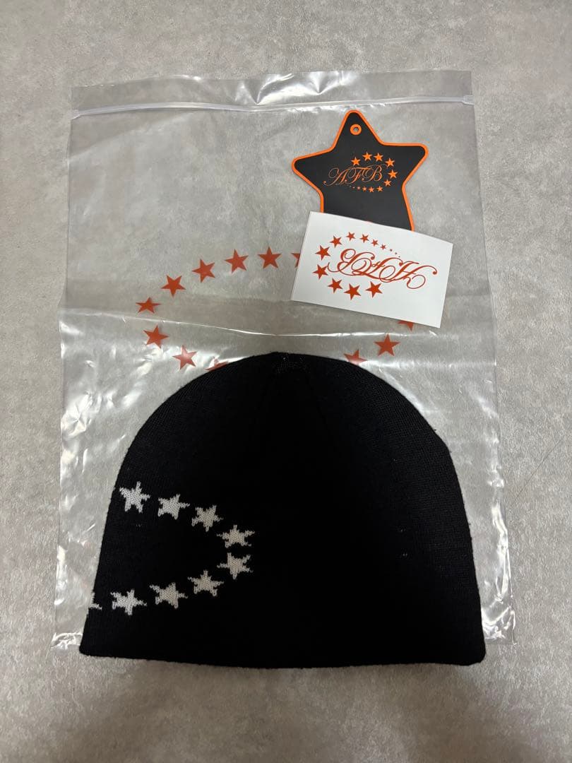 AFBビーニー　袋、ステッカー付き