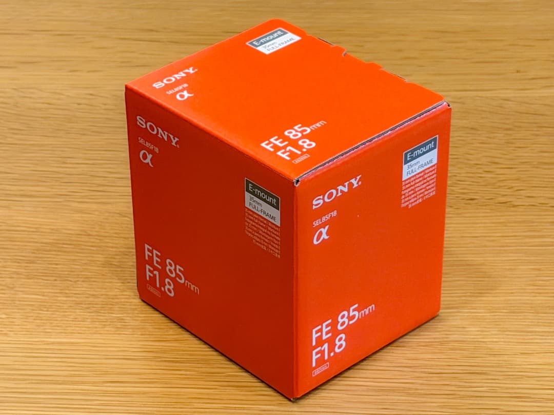 【美品】SONY FE 85mm F1.8 (SEL85F18)
