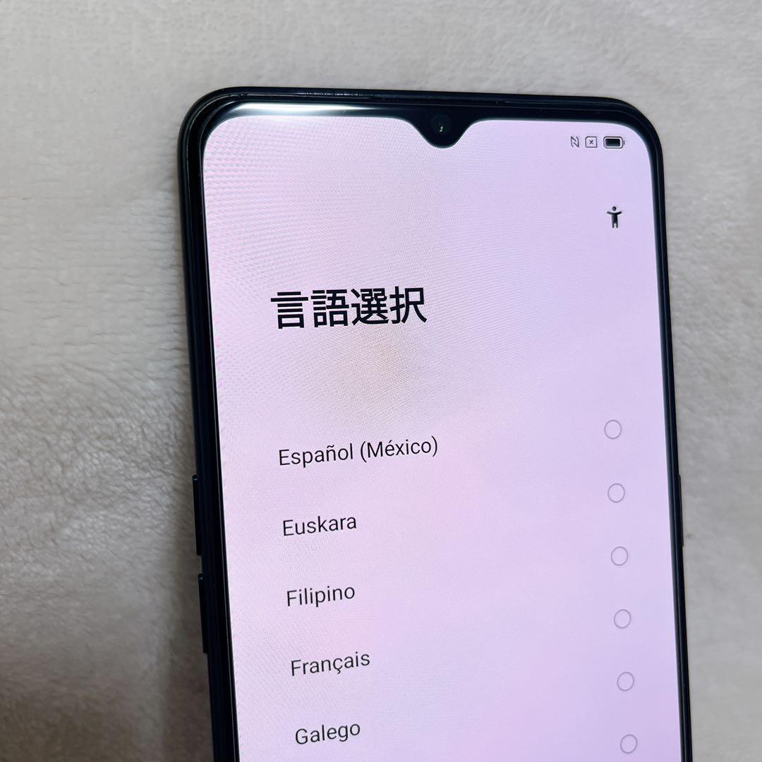 oppo reno3a スマートフォン本体 ブラック 楽天版