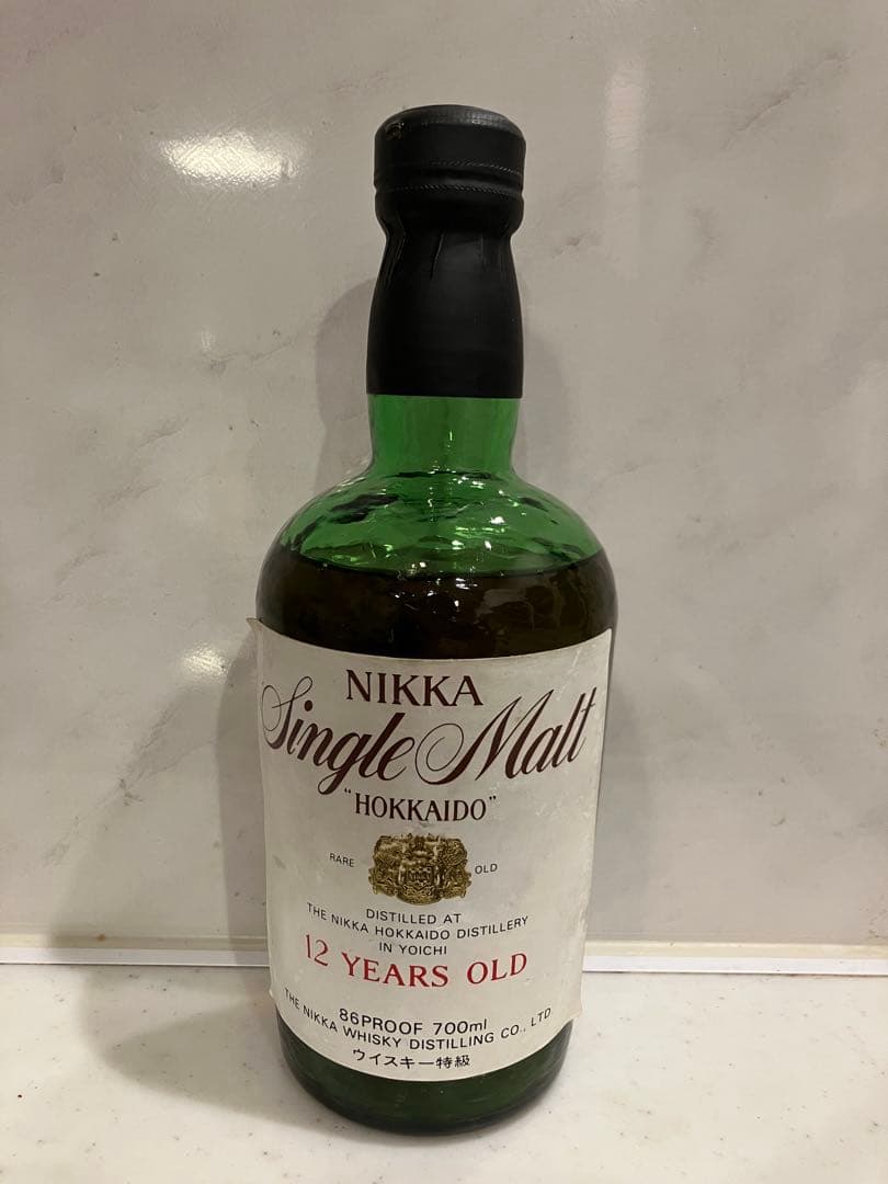 ニッカ シングルモルト北海道１２年　ウイスキー