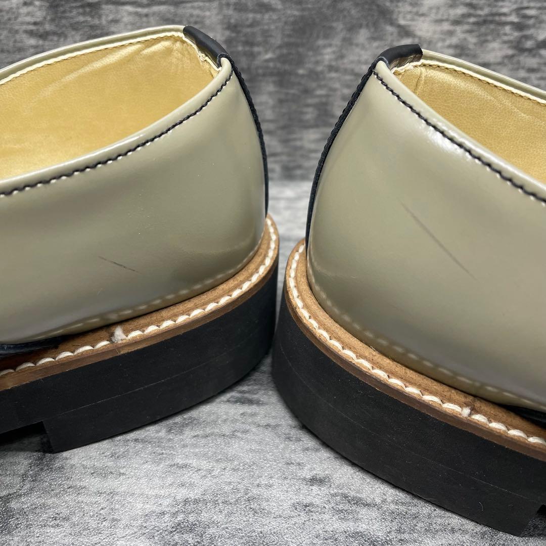 サドルシューズ25cm HARUTA トラディッショナルIVY