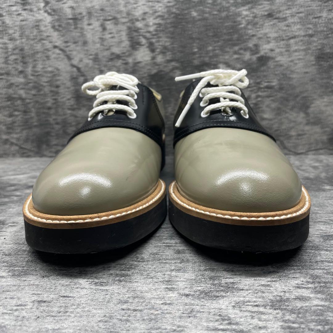 サドルシューズ25cm HARUTA トラディッショナルIVY