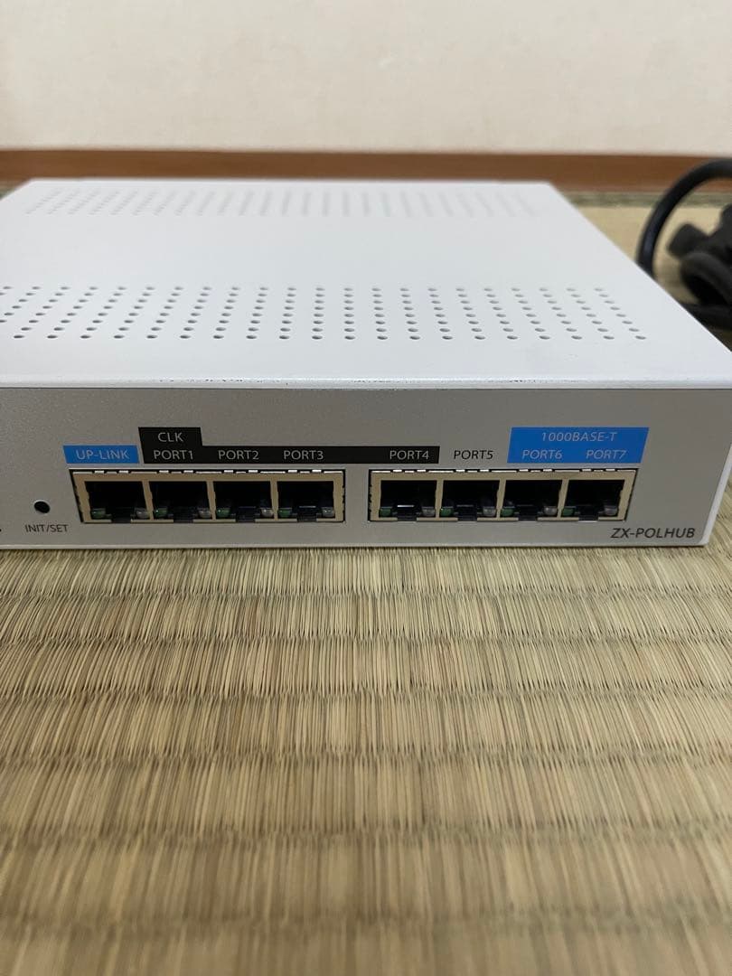 NTT ZX-POLHUB 8ポート スイッチングハブ
