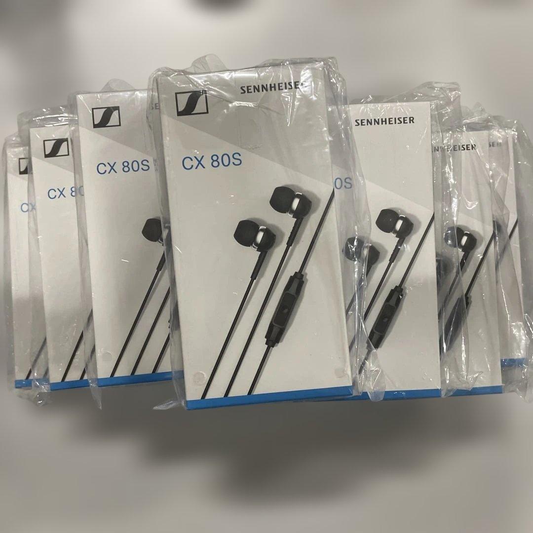 SENNHEISER有線イヤホン CX80S 10点