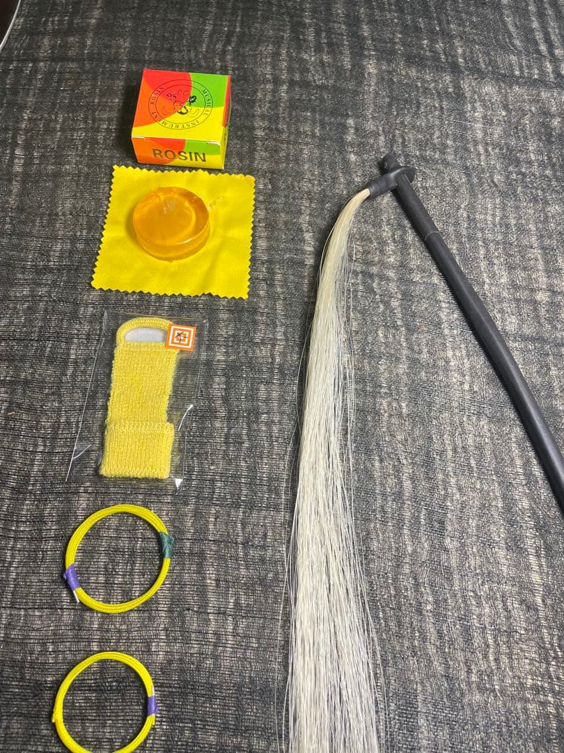 和胡弓 木製　弓　付属品セット