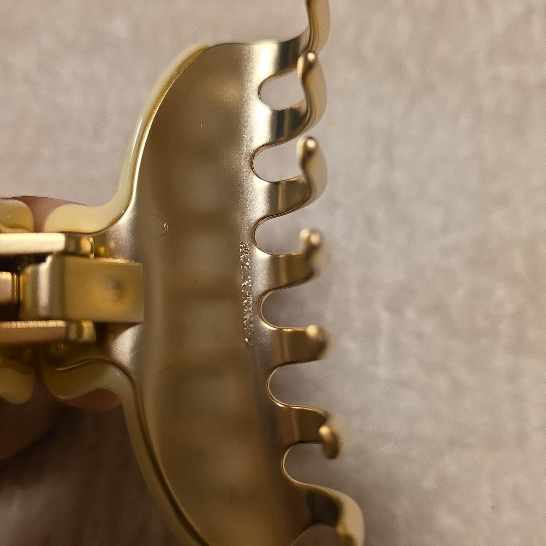 アレクサンドルドゥパリ　ヘアクリップ ヴァンドーム アイボリーカラー　新品未使用