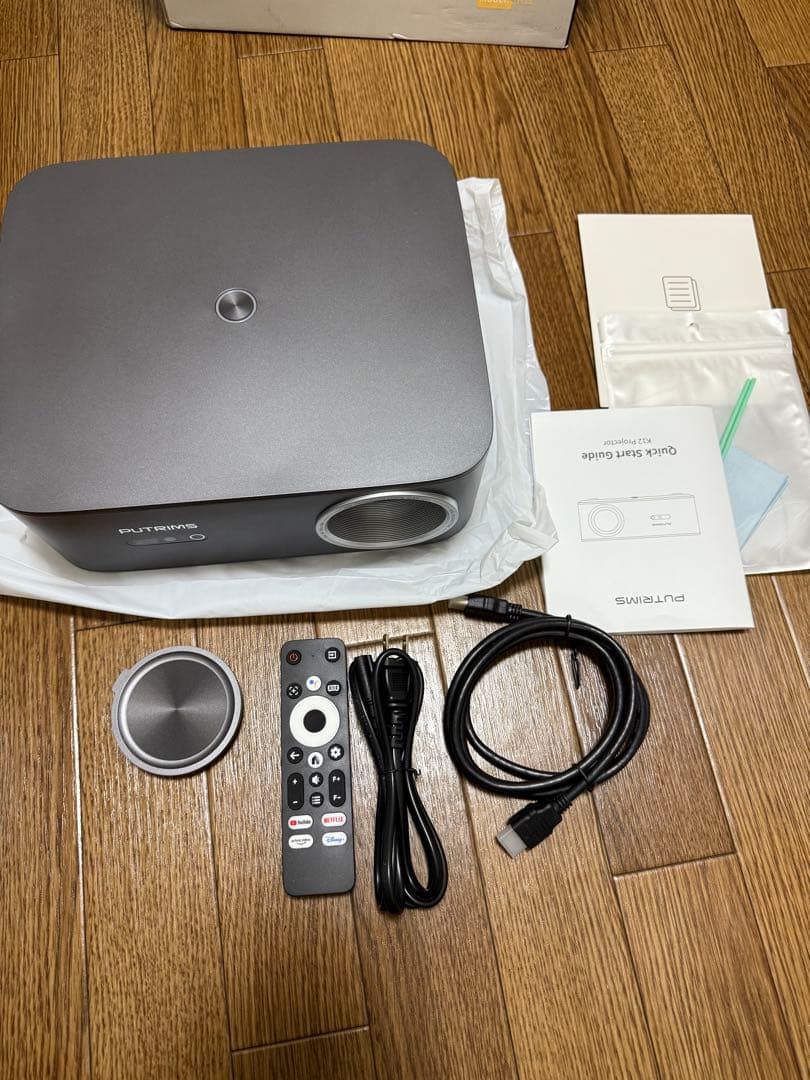 PUTRIMS K12プロジェクター HDMI ARC WiFi6 4K対応→