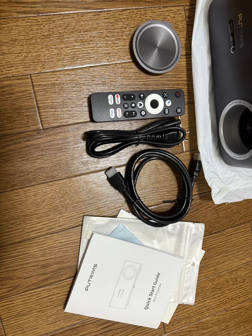 PUTRIMS K12プロジェクター HDMI ARC WiFi6 4K対応→