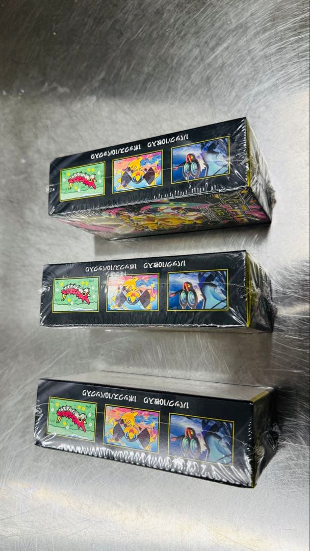 【6時までなら朝一発送】ポケモンカードゲーム メガEXパック 3箱セット