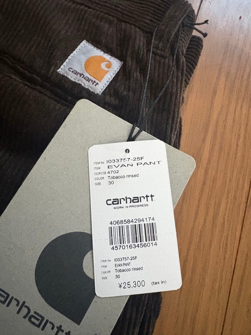 パンツ carhartt wip EVAN PANT