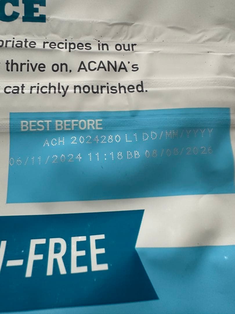 かえこん ACANA アカナ パシフィカキャット