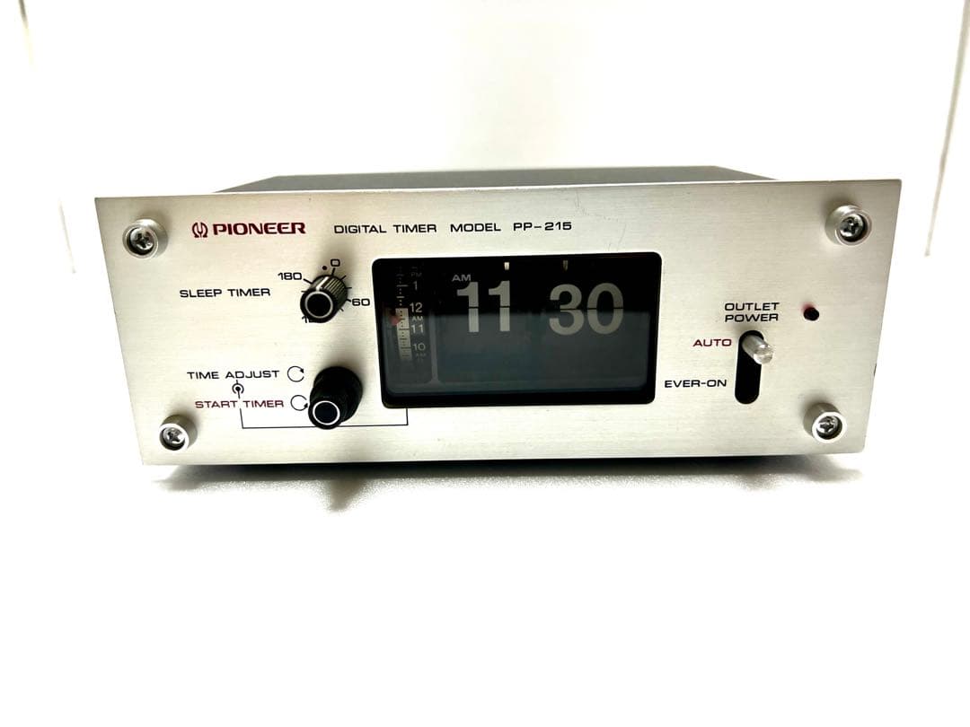 PIONEER パイオニア デジタルタイマー PP-215 パタパタ 昭和レトロ