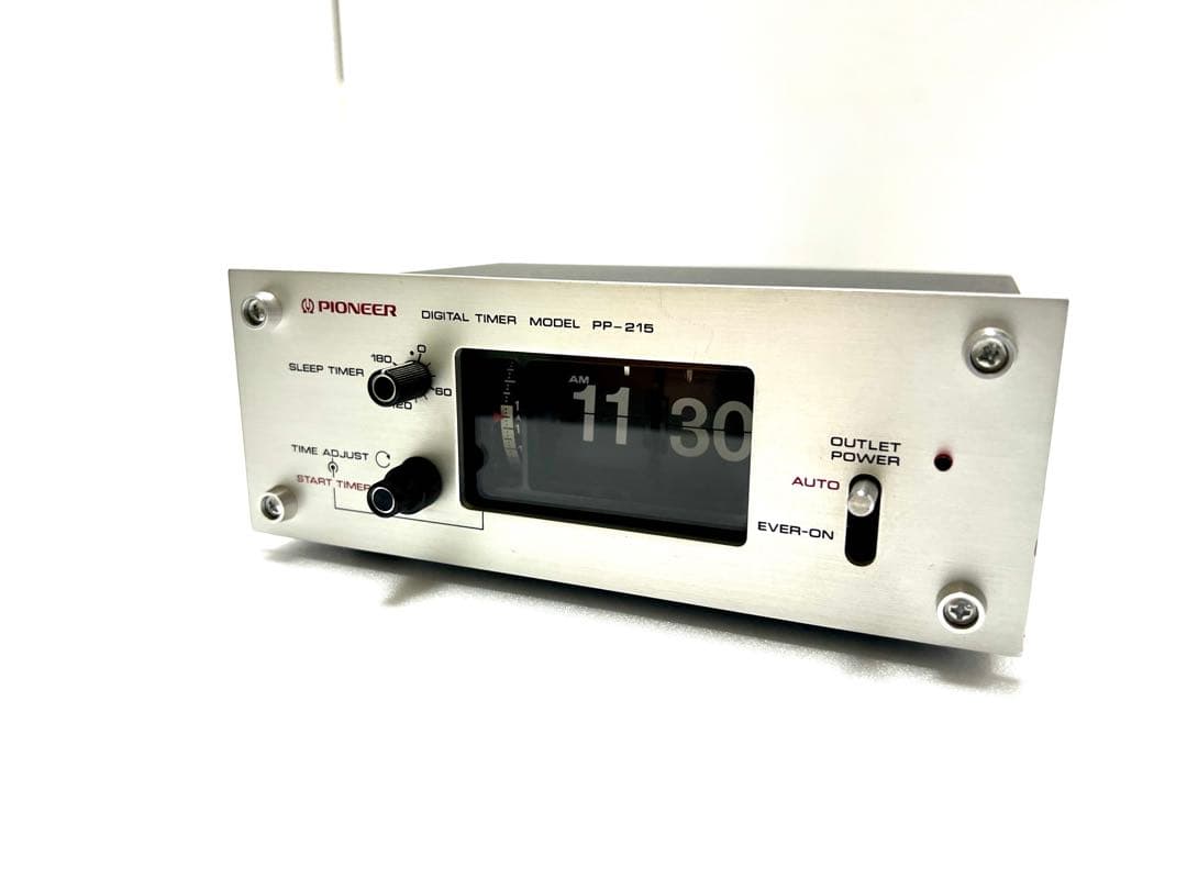 PIONEER パイオニア デジタルタイマー PP-215 パタパタ 昭和レトロ