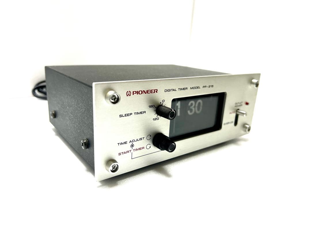 PIONEER パイオニア デジタルタイマー PP-215 パタパタ 昭和レトロ
