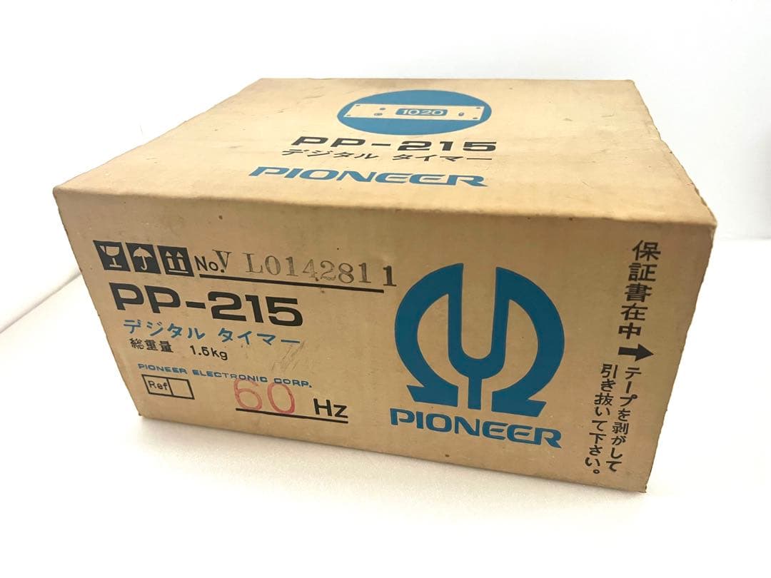 PIONEER パイオニア デジタルタイマー PP-215 パタパタ 昭和レトロ