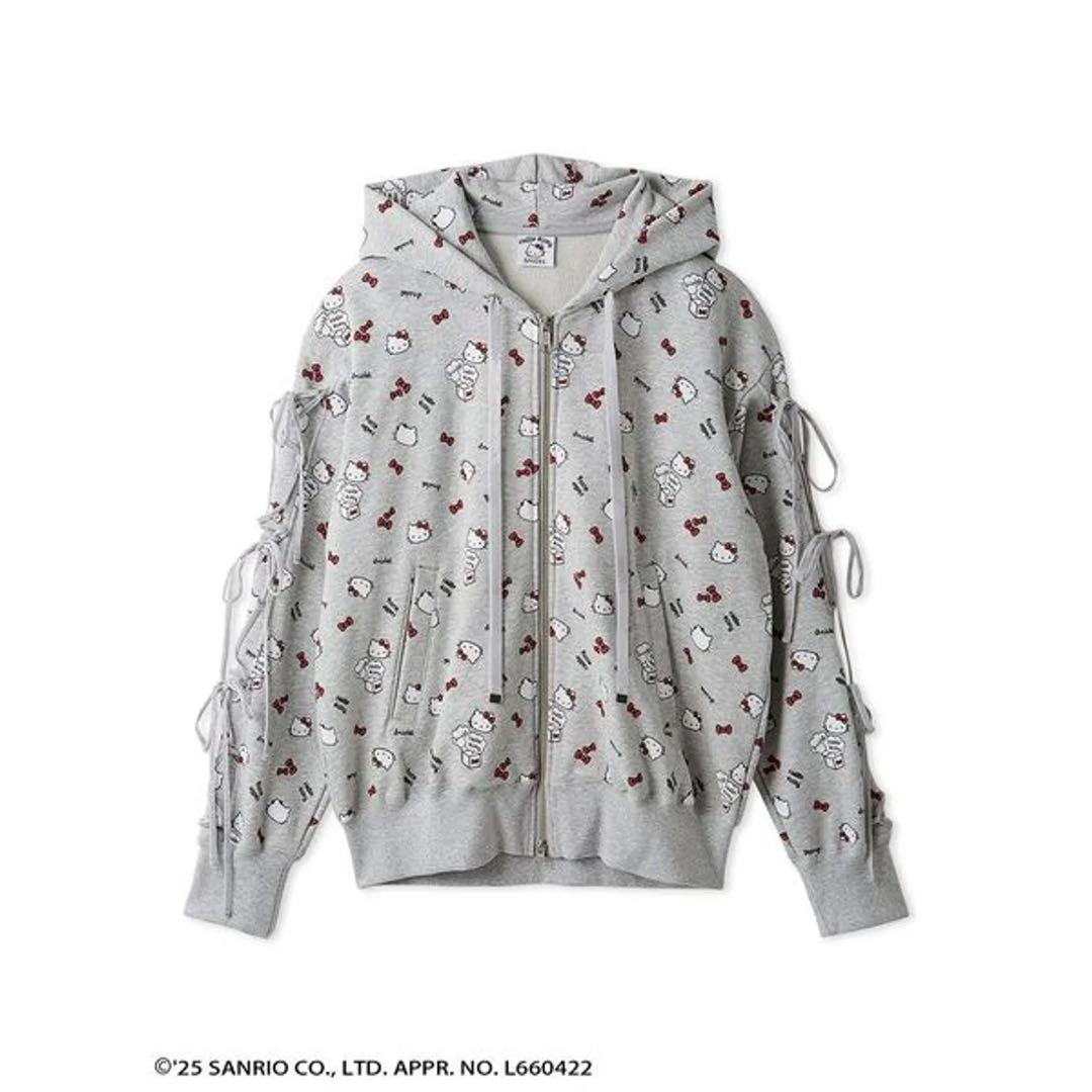 snidel★【HELLO KITTY】レースアップパーカー